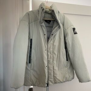 Adidas MyShelter Jacket in Soft Gray